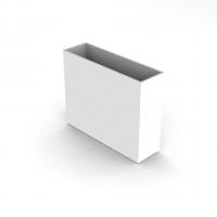 Кашпо из фибробетона для цветов TERRACE 100 (100x29x80)